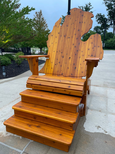 The Signature Build | Fully Custom 8-Foot Giant Adirondack Chair with Personalized Logo, Back Shape, & Color Options